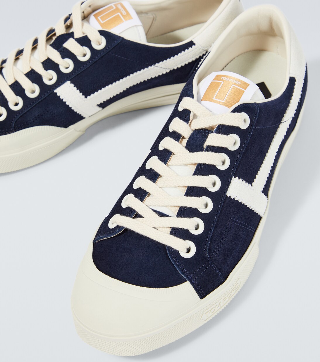 T suede low-top sneakers | Tom Ford