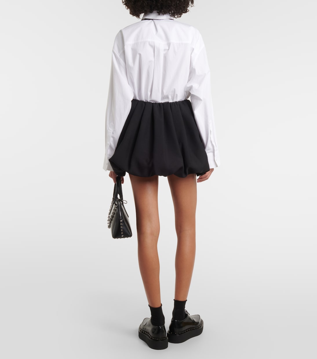 Minifalda de Crepe Couture | Valentino
