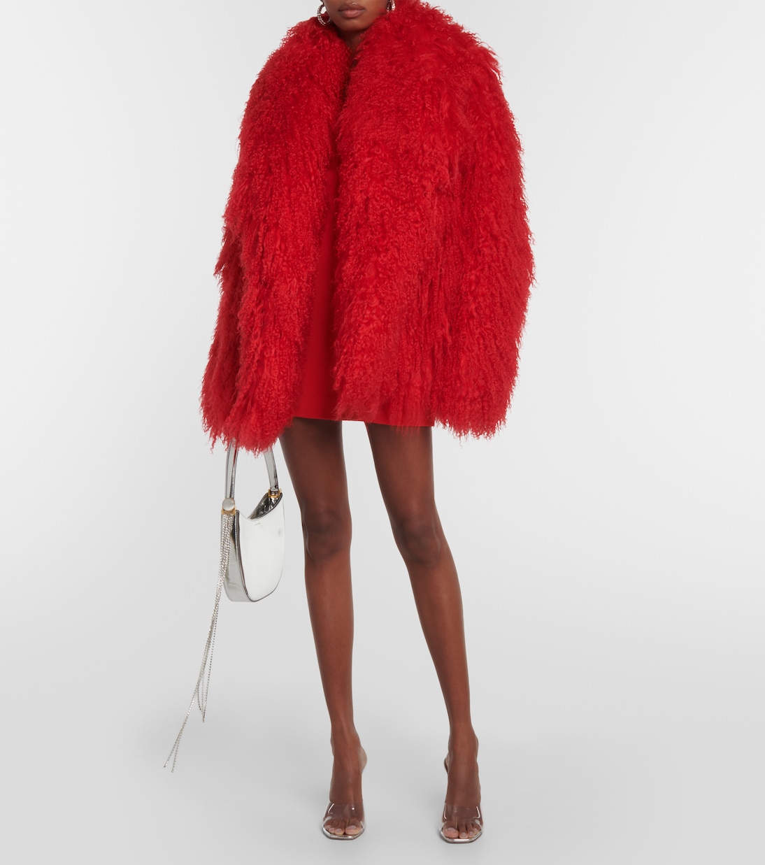 Shearling jacket | David Koma