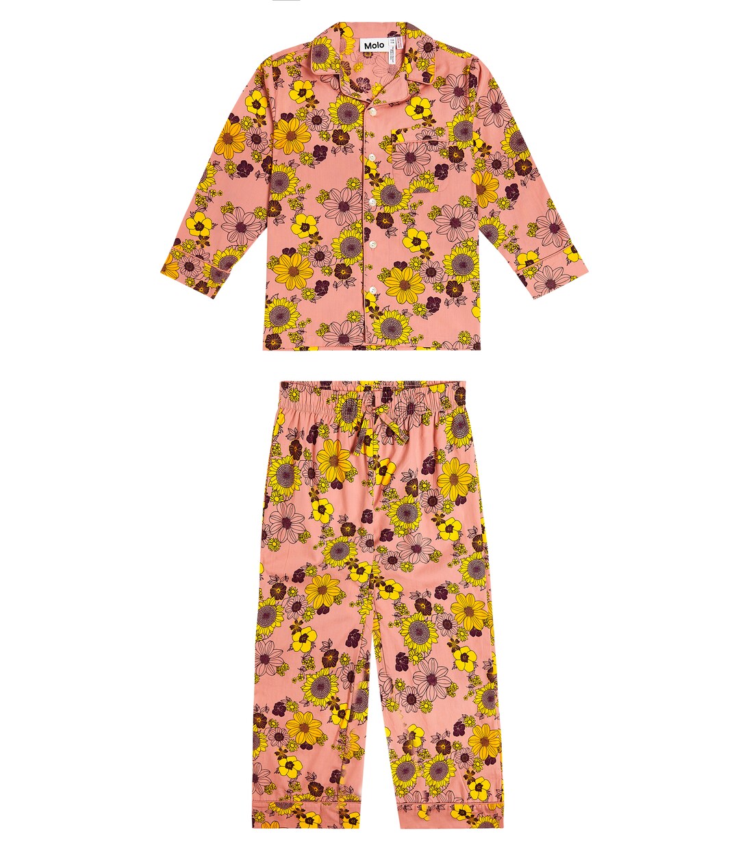 Pijama Lex de algodón floral | Molo