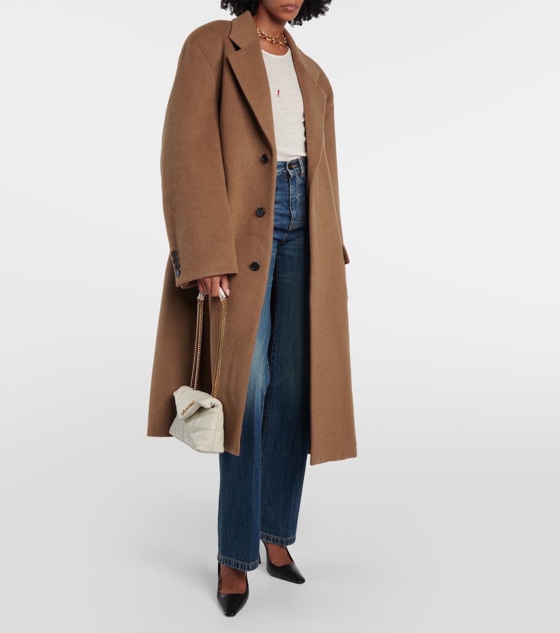 Sac Puffer Toy en cuir | Saint Laurent