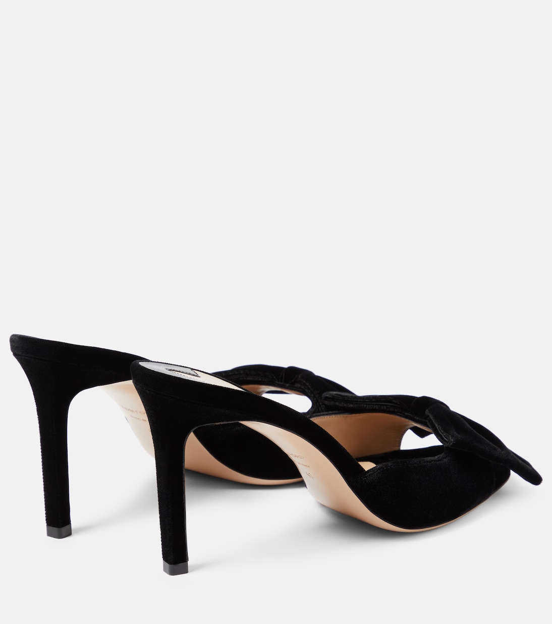 Pantoletten Brigitte 85 aus Samt | Tom Ford