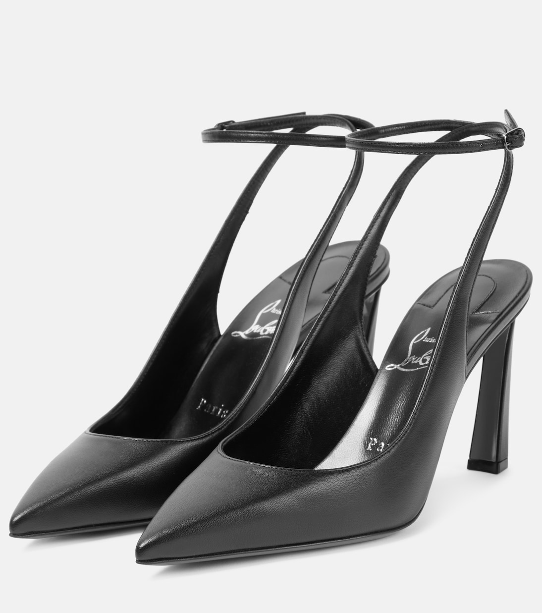 Slingback-Pumps Condora 85 aus Leder | Christian Louboutin