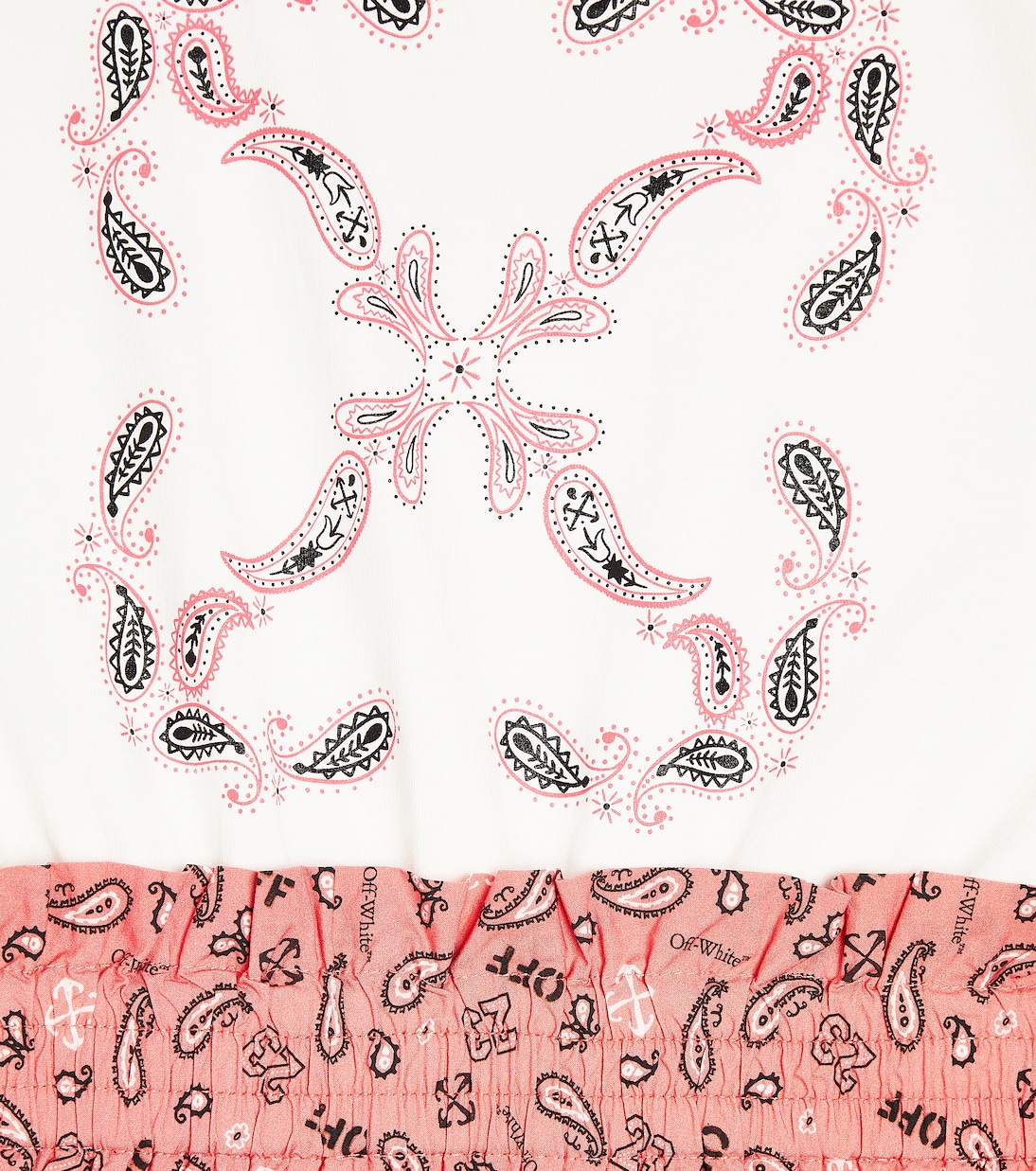 Abito Bandana in cotone | Off-White Kids