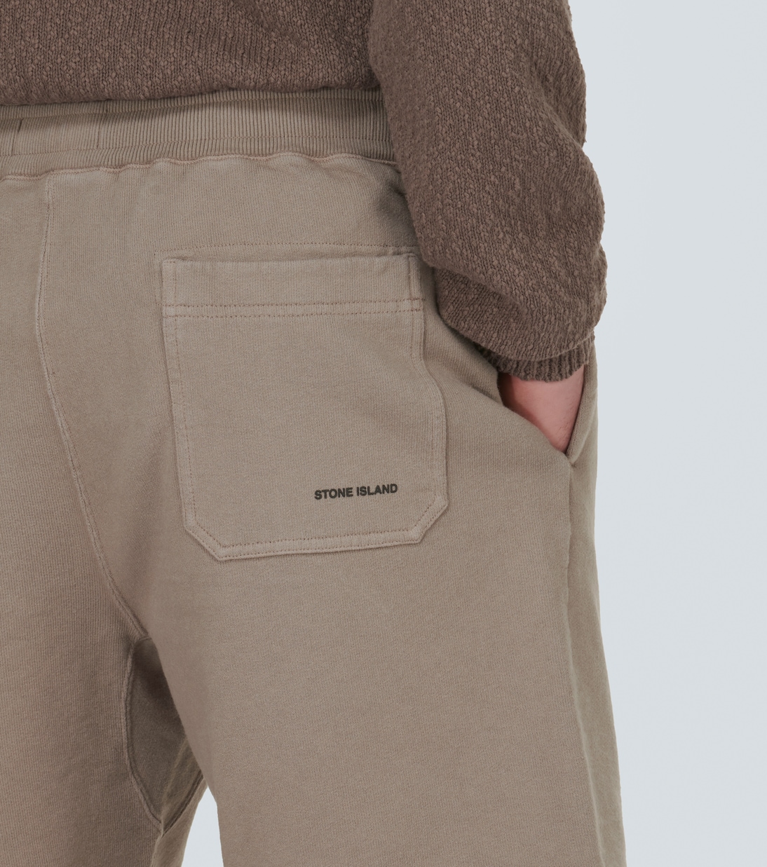 Shorts de felpa de algodón | Stone Island