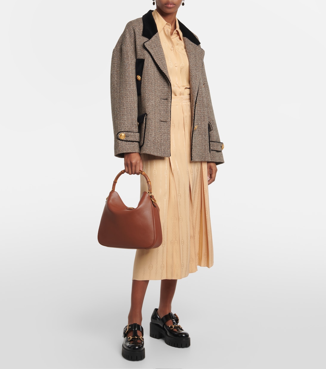 Sac Gucci Diana Medium en cuir | Gucci