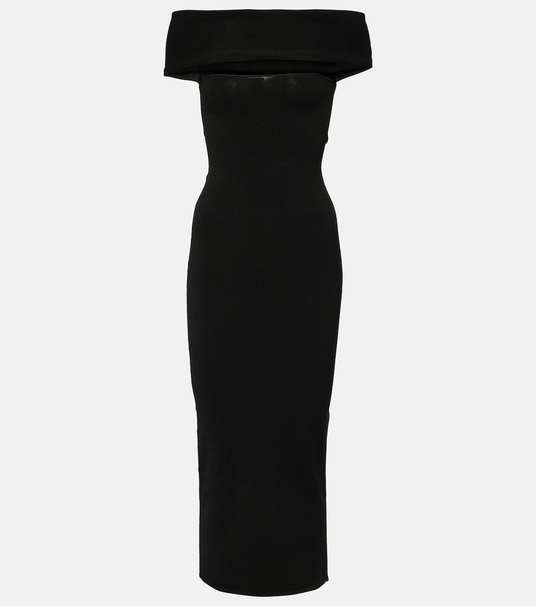 Ribbed-knit mid dress | Toteme