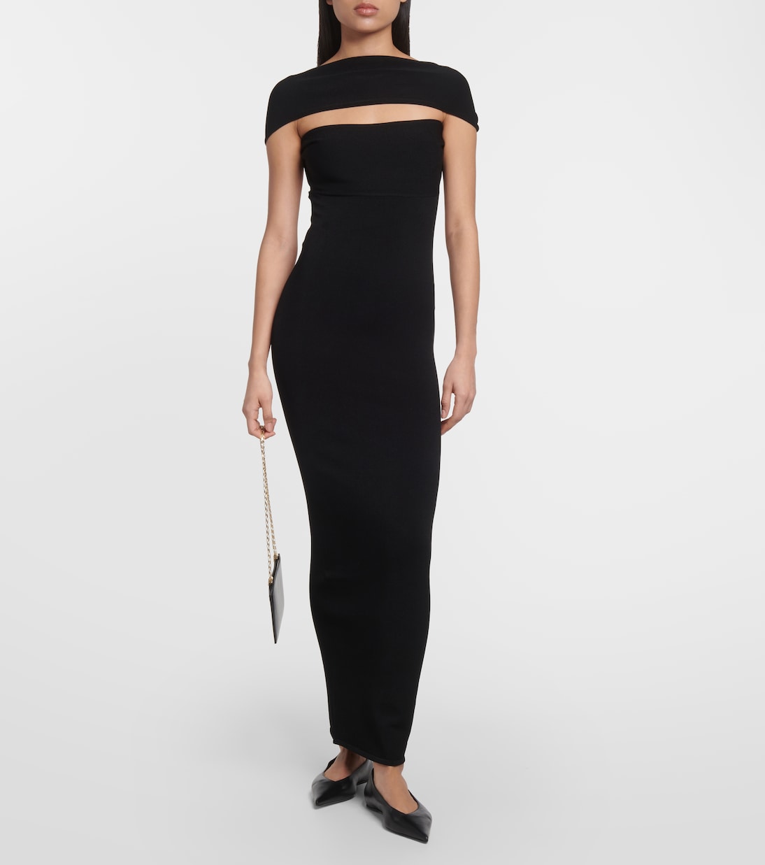 Ribbed-knit mid dress | Toteme