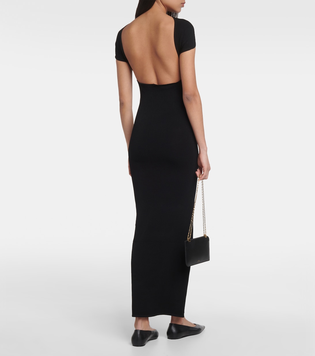 Ribbed-knit mid dress | Toteme