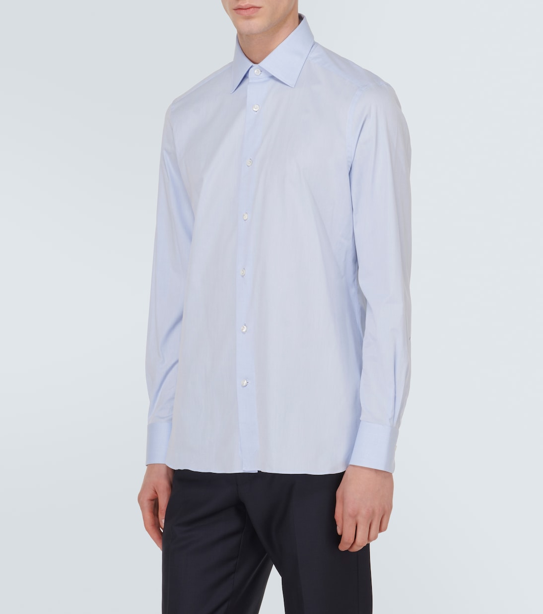 Cotton-blend shirt | Zegna