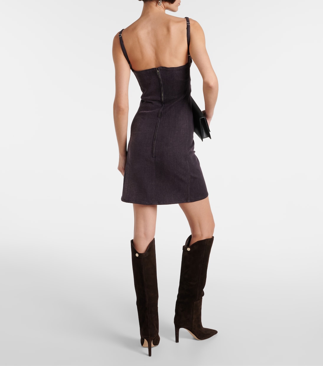 Miniabito in jeans con volant | Y/Project