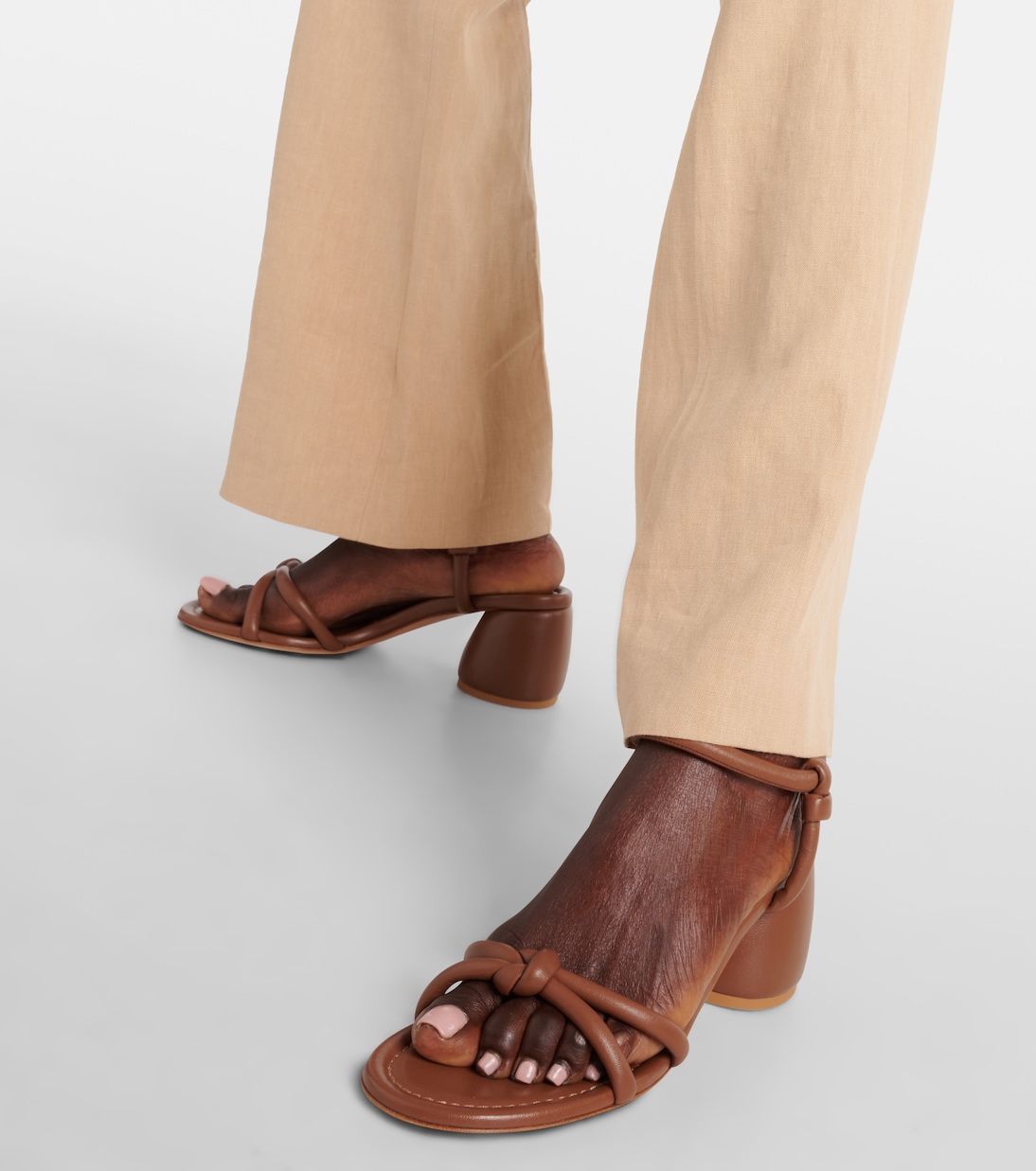 Sandali Cassis 60 in pelle | Gianvito Rossi
