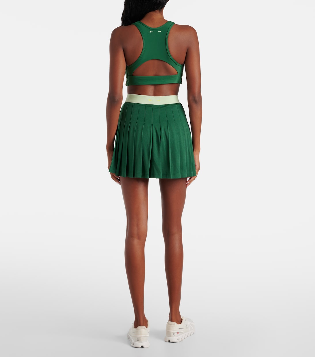 Oxford Sloan pleated tennis skirt | The Upside