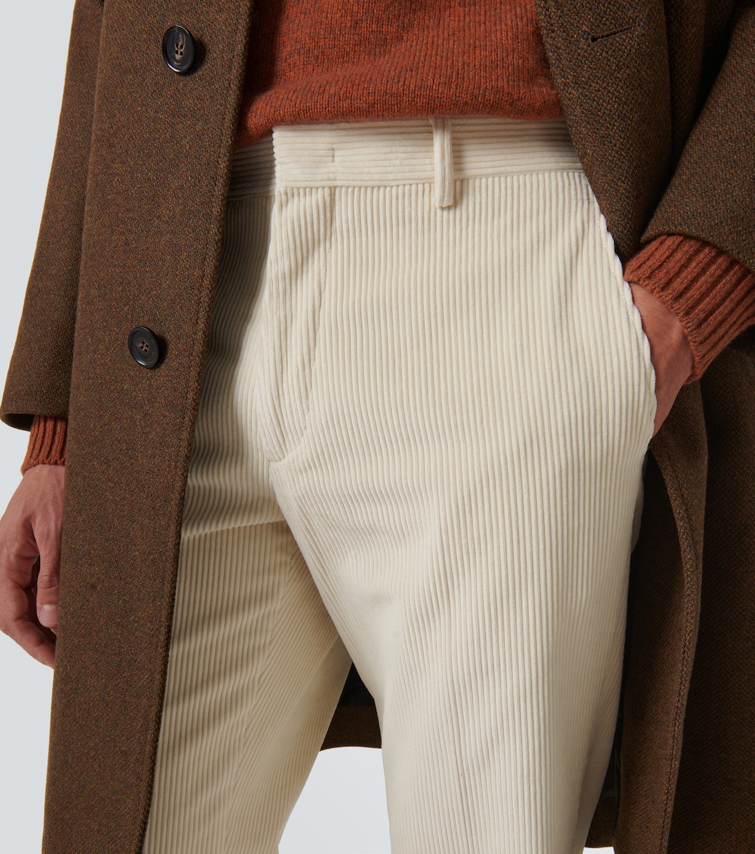 Gerade Hose Jarno aus Baumwoll-Cord | Loro Piana