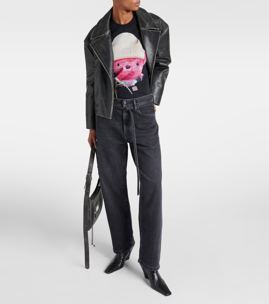 Jeans anchos 1991 Toj de tiro medio | Acne Studios