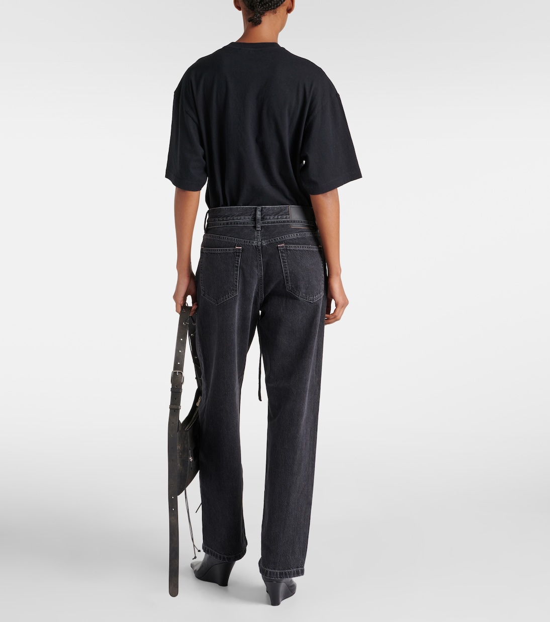 Jeans anchos 1991 Toj de tiro medio | Acne Studios