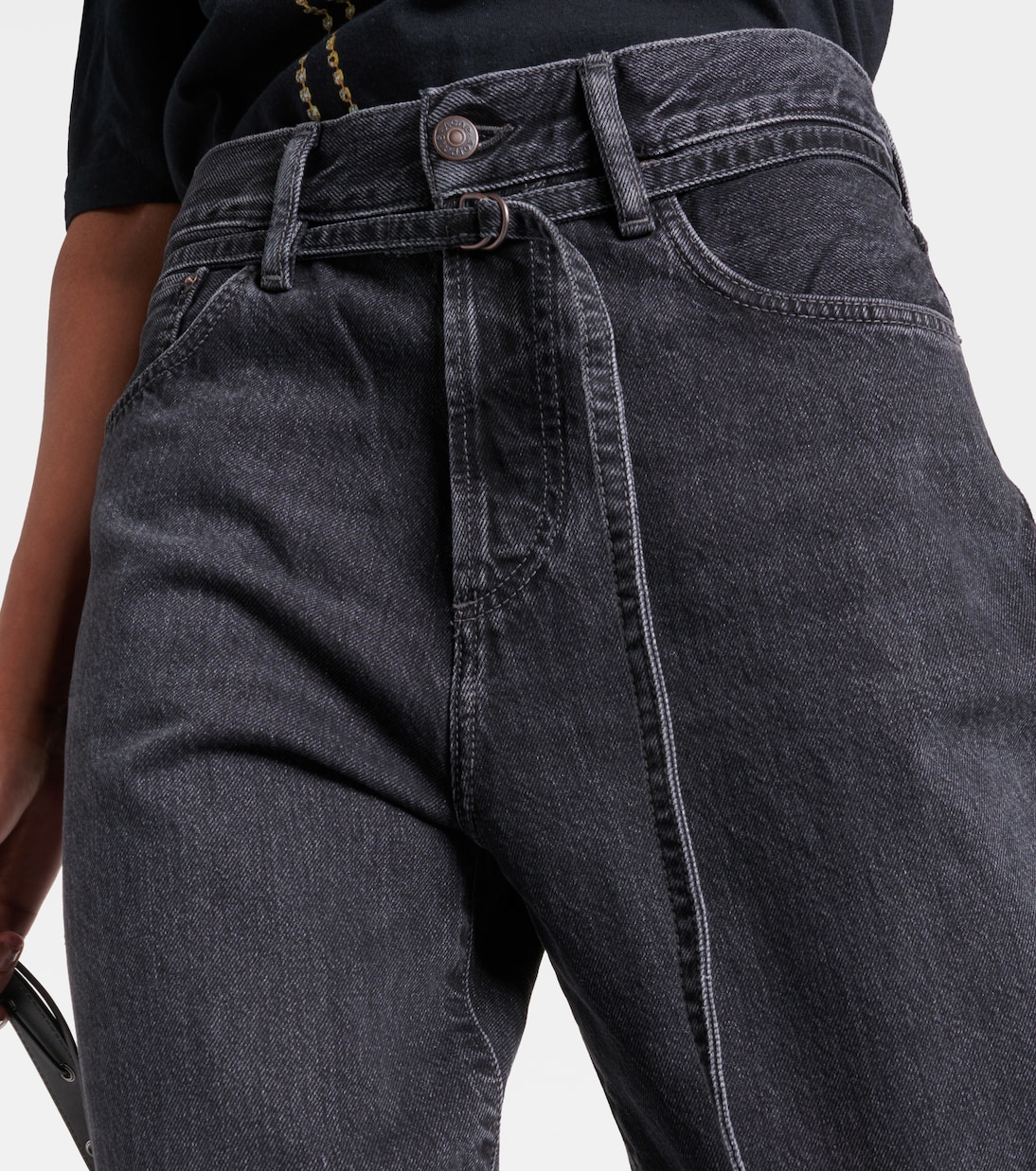 Jeans anchos 1991 Toj de tiro medio | Acne Studios
