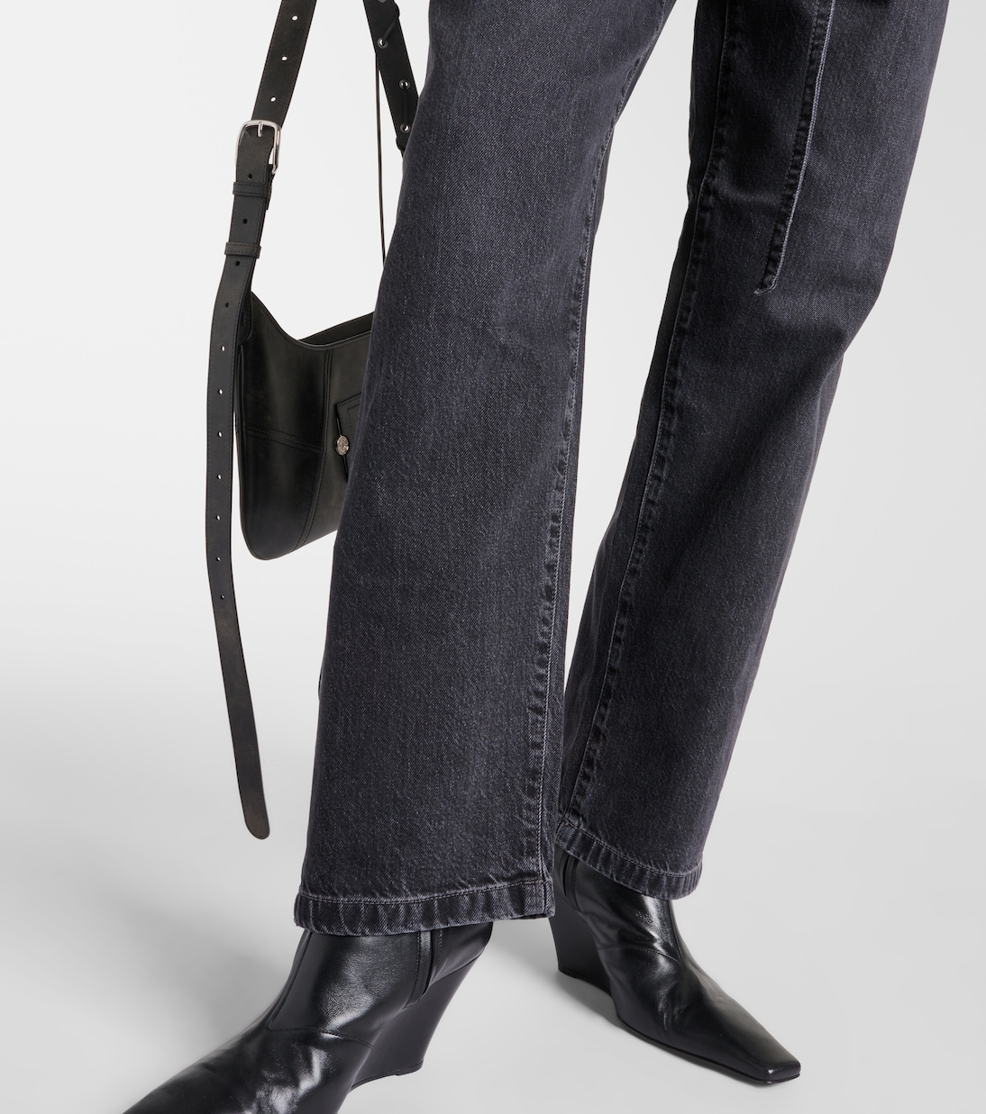 Jeans anchos 1991 Toj de tiro medio | Acne Studios