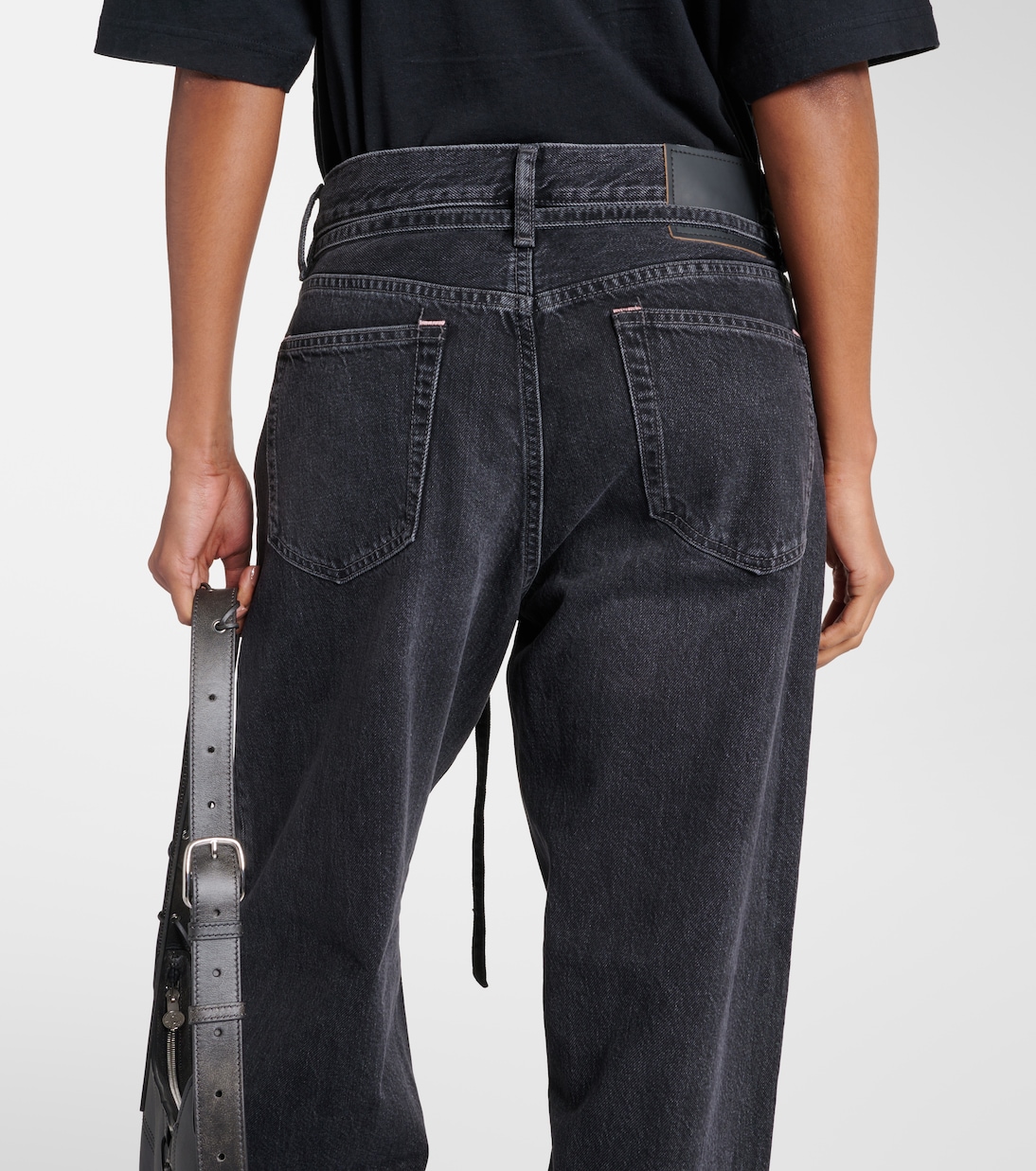 Jeans anchos 1991 Toj de tiro medio | Acne Studios