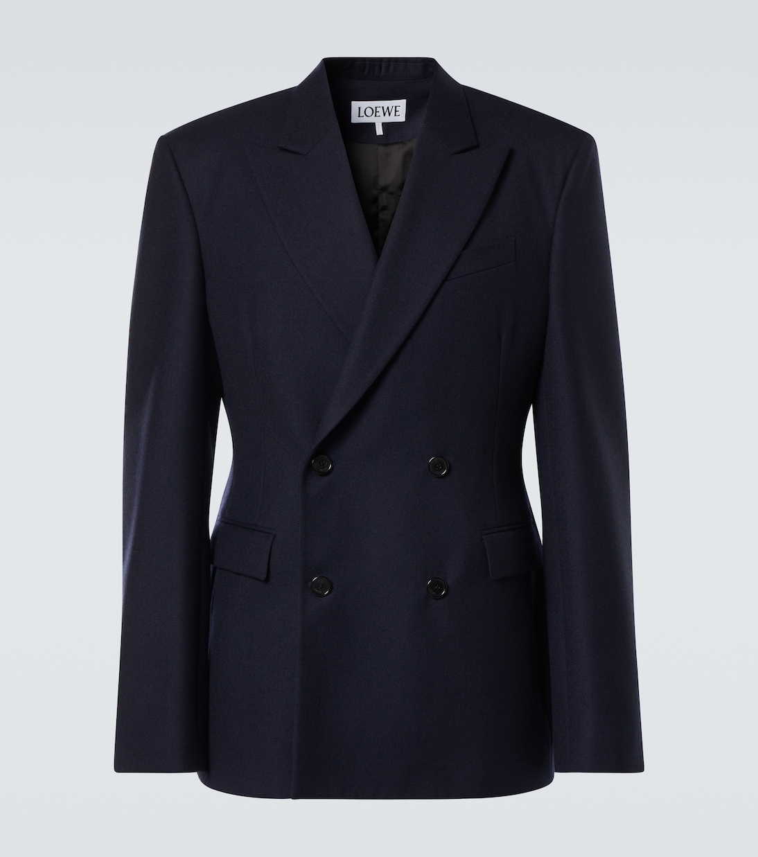 Double-breasted wool blazer | Loewe