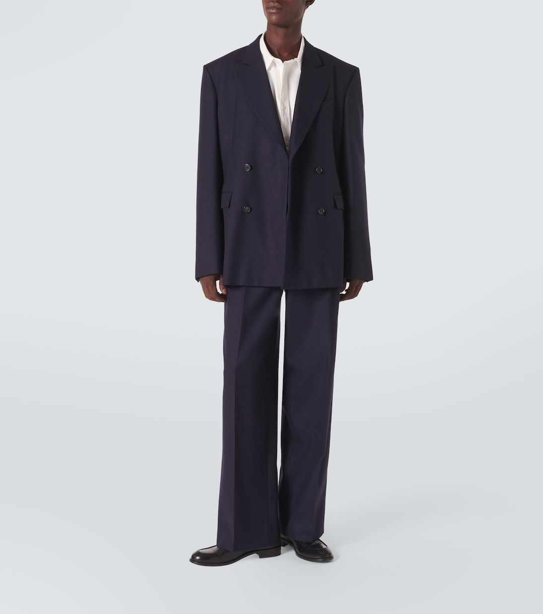 Double-breasted wool blazer | Loewe