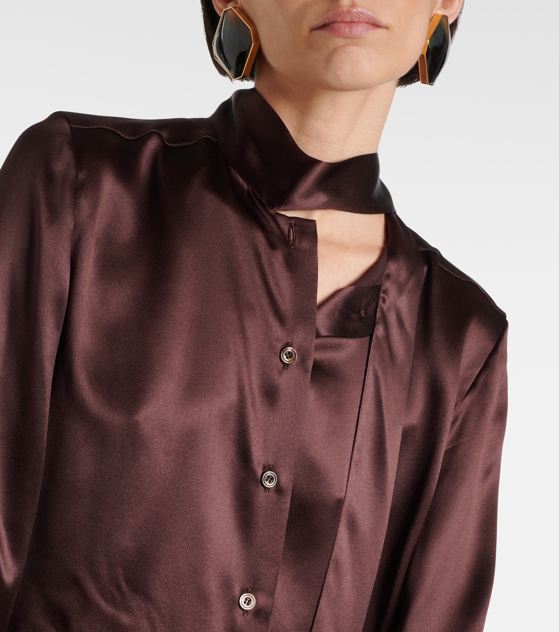 Camicia in charmeuse di seta | Tom Ford