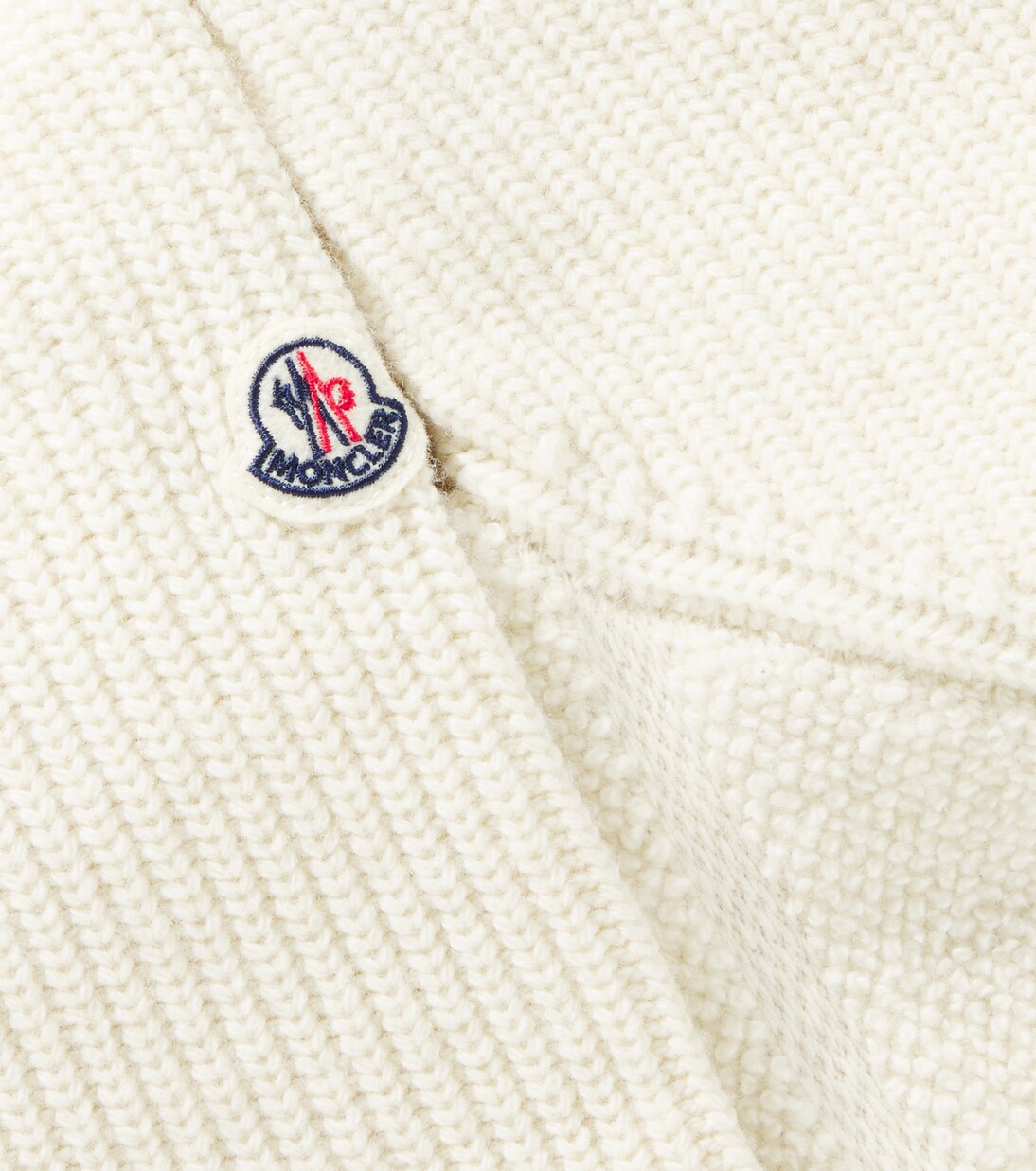 Felpa in lana vergine con cappuccio | Moncler Enfant