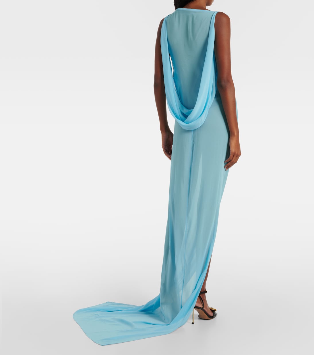 Abuto lungo The Ameno in misto seta | Jacquemus