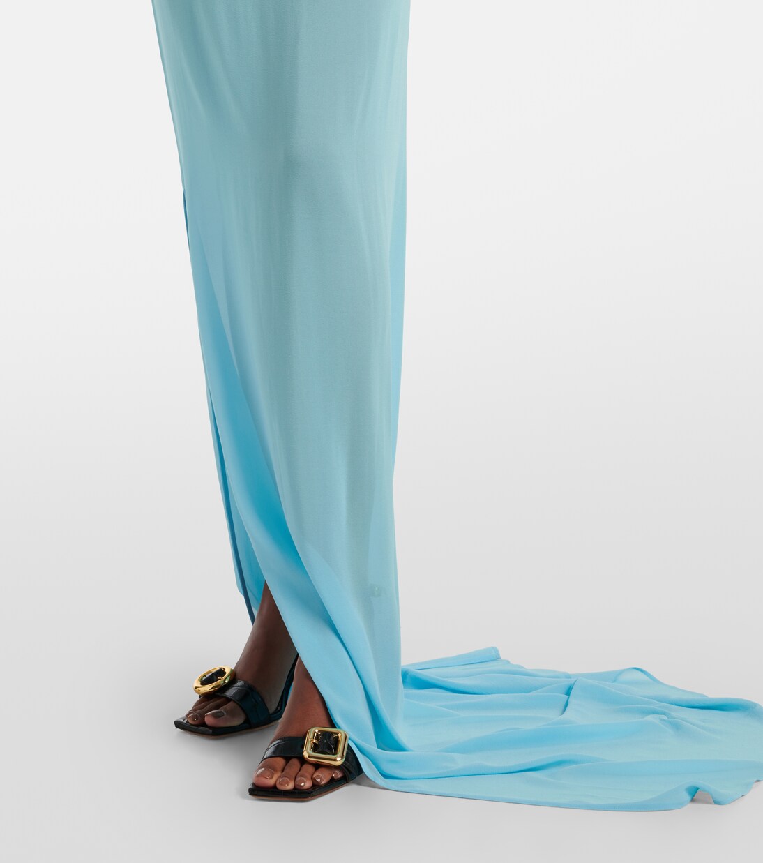 Abuto lungo The Ameno in misto seta | Jacquemus