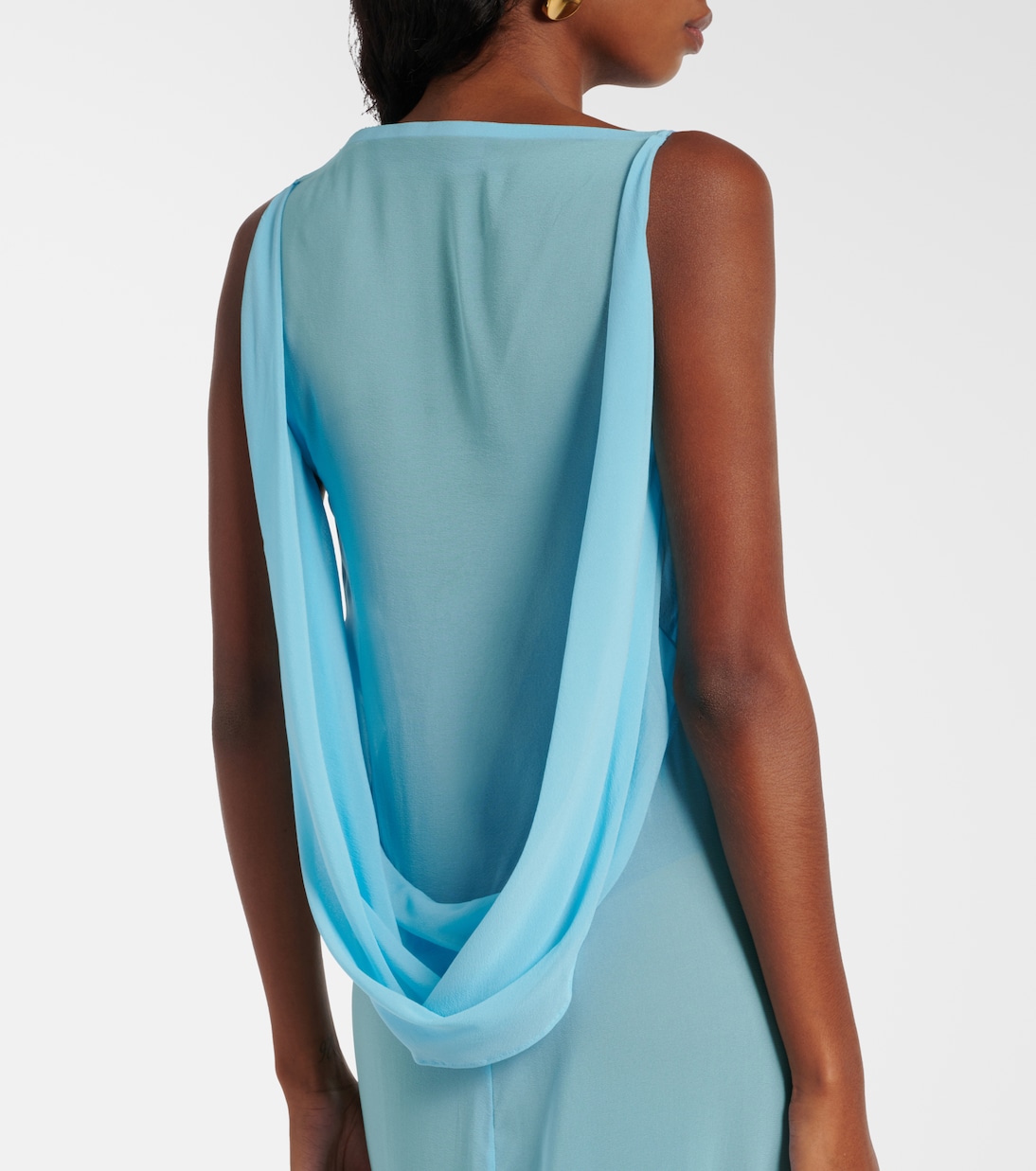 Abuto lungo The Ameno in misto seta | Jacquemus