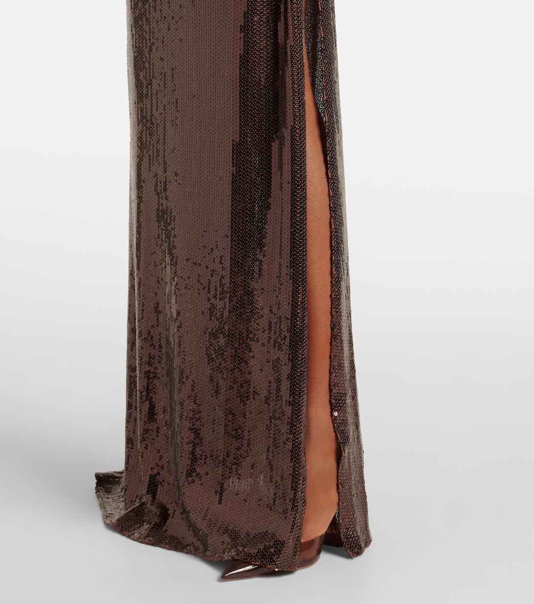 Sequined gathered gown | Alex Perry