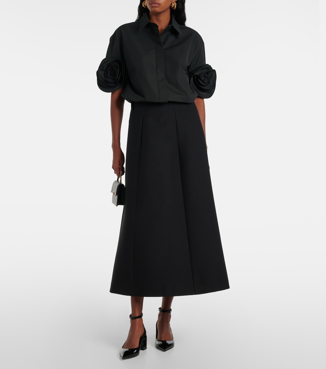 VLogo Lockette leather pumps | Valentino Garavani