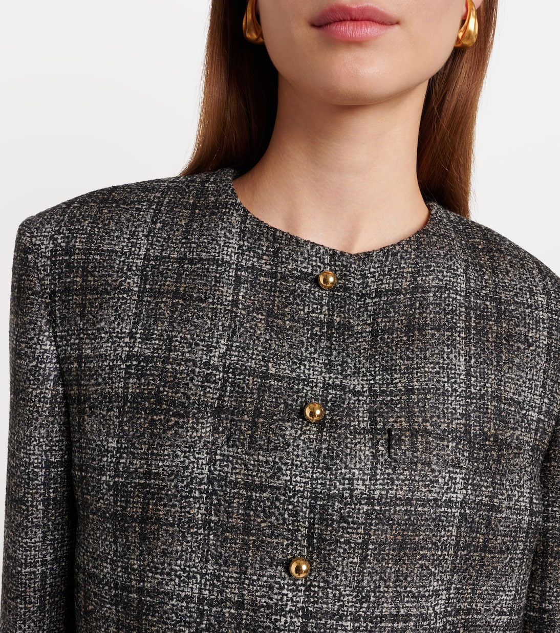 Veste Lulua Shamo en laine mélangée | Blazé Milano