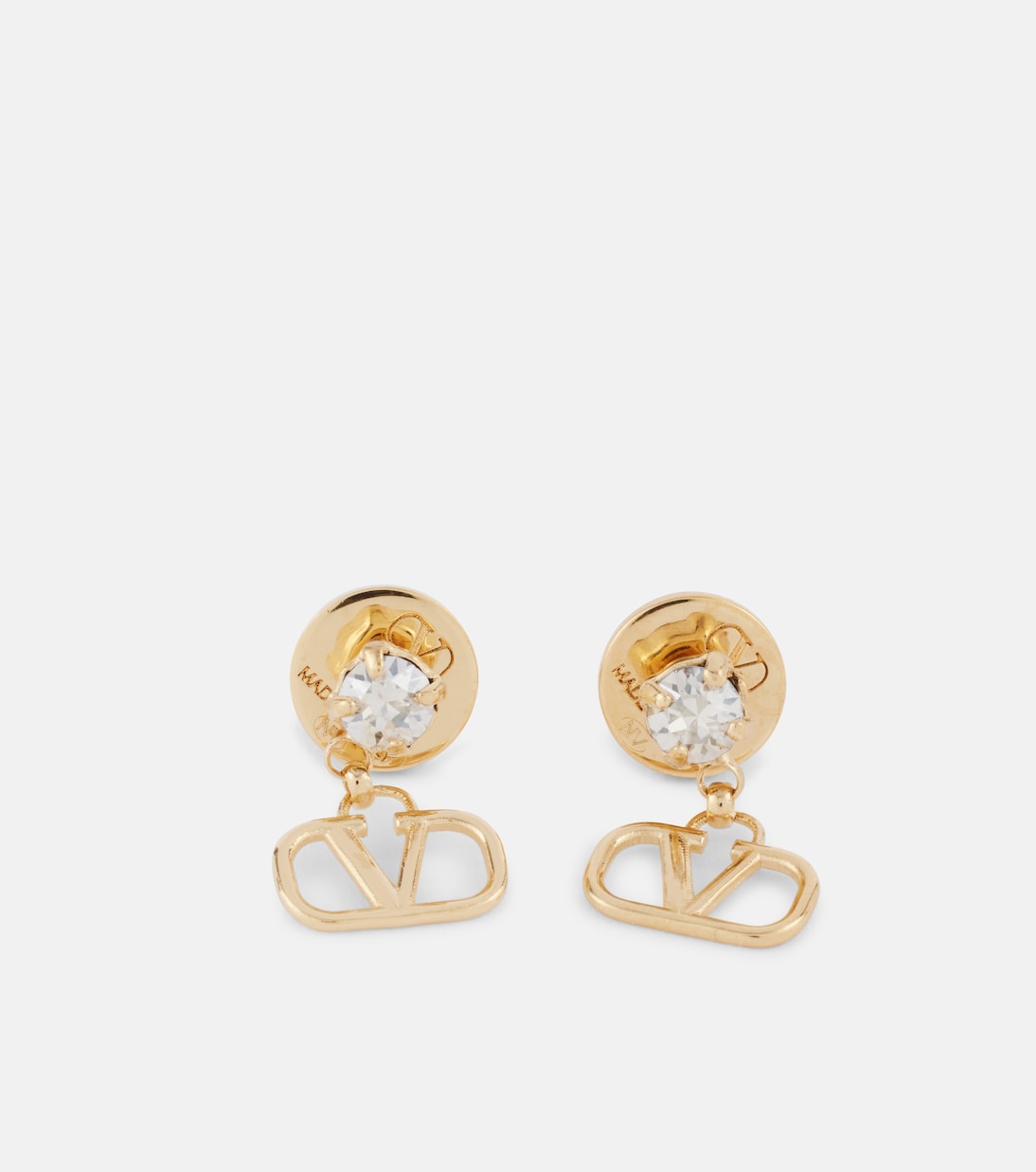 Pendientes VLogo Signature con cristales | Valentino