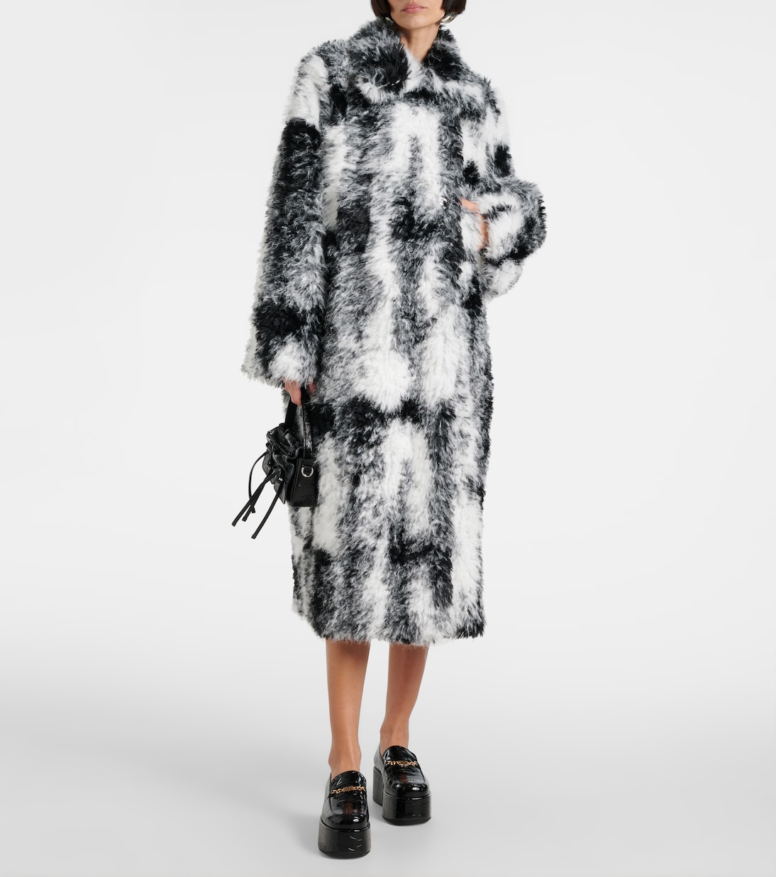 Manteau en fourrure synthétique | Ganni