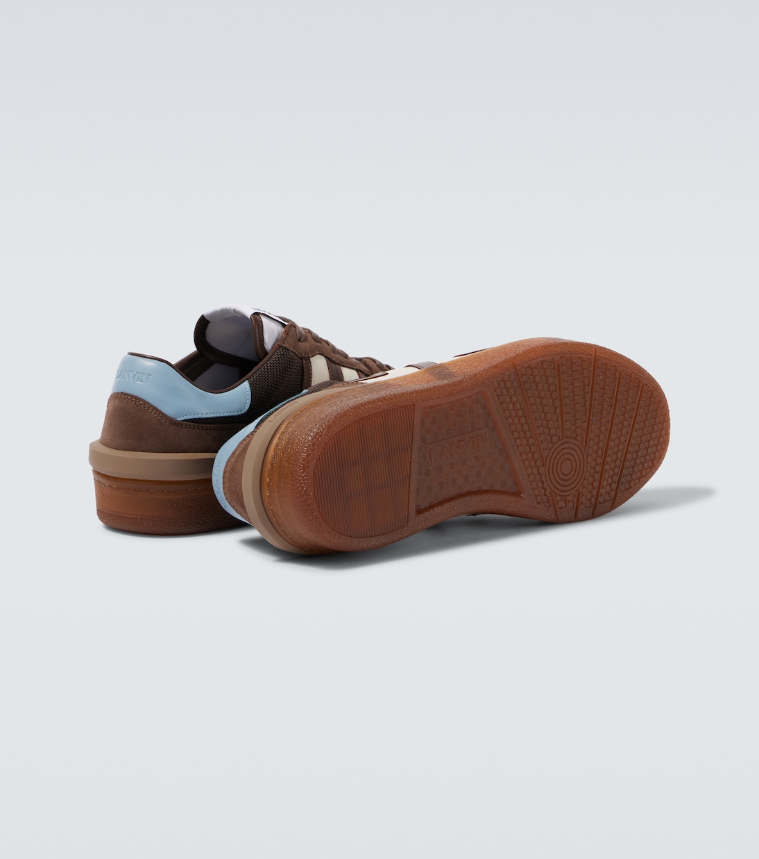 Baskets Clay en cuir à logo | Lanvin