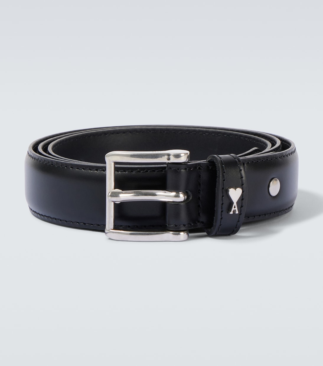 Ceinture Paris Paris en cuir | Ami Paris