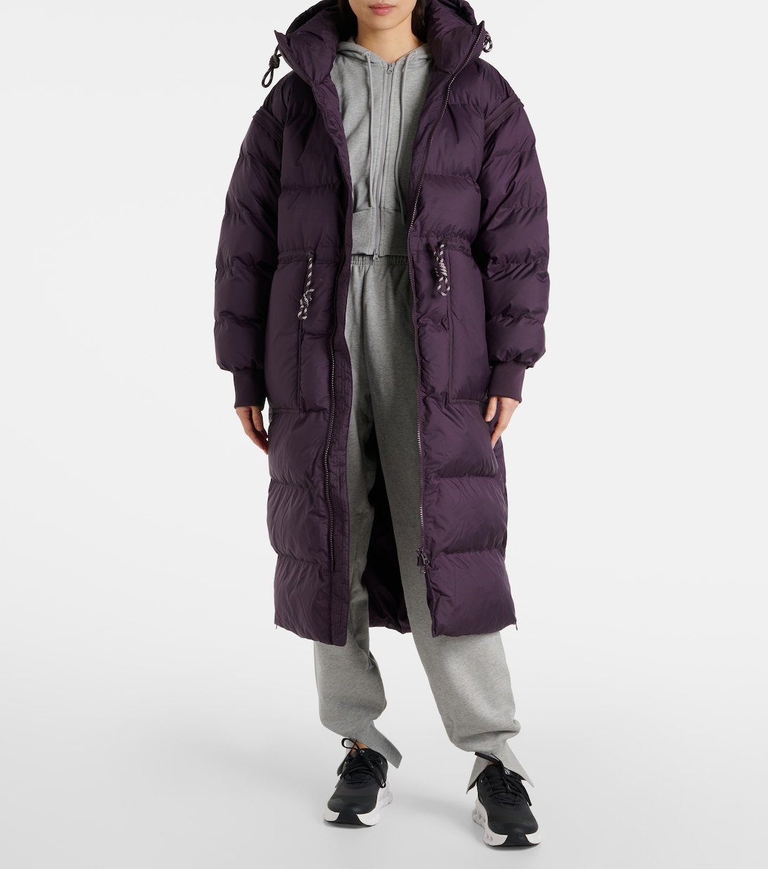 Convertible puffer coat | Adidas by Stella McCartney