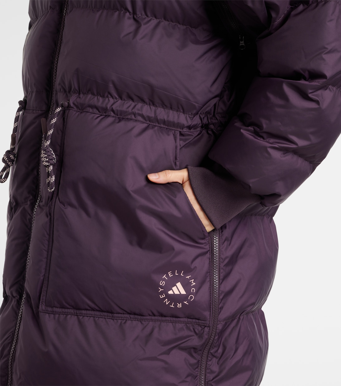 Convertible puffer coat | Adidas by Stella McCartney