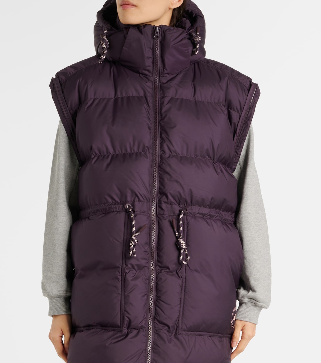 Convertible puffer coat | Adidas by Stella McCartney