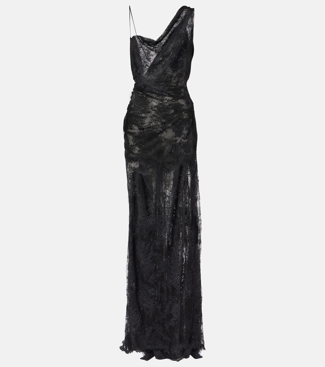 Bridal Lace Minerva semi-sheer open-back gown | Vivienne Westwood