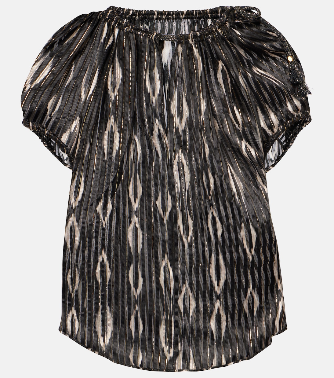 Top Sonae in misto seta con stampa | Isabel Marant