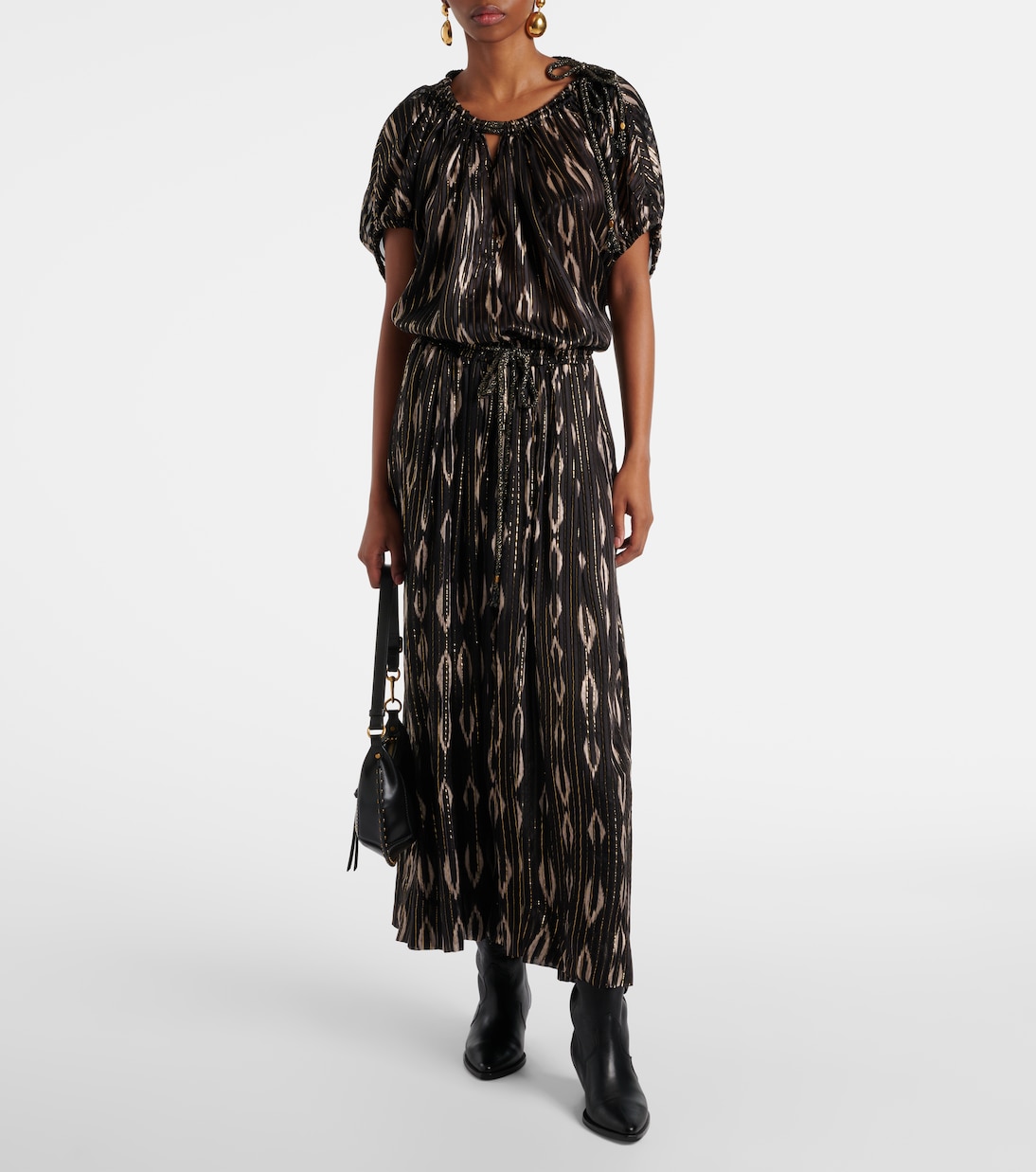 Top Sonae in misto seta con stampa | Isabel Marant