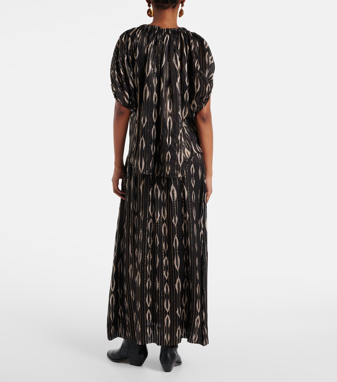 Top Sonae in misto seta con stampa | Isabel Marant