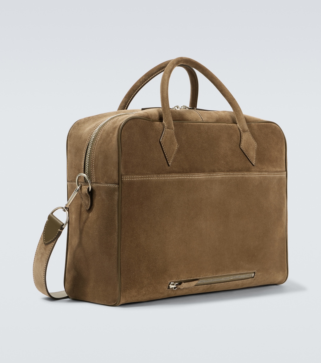 Closer All Day suede briefcase | Métier