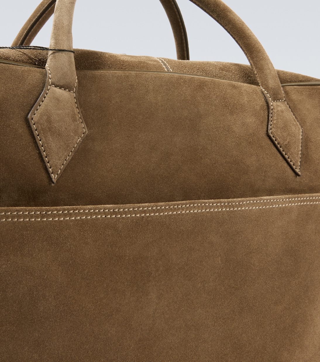 Closer All Day suede briefcase | Métier