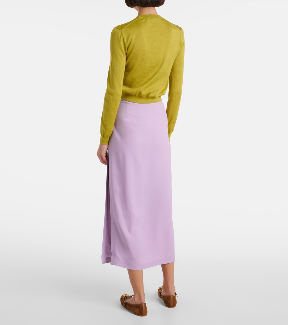 Cardigan in cashmere e seta | Gucci