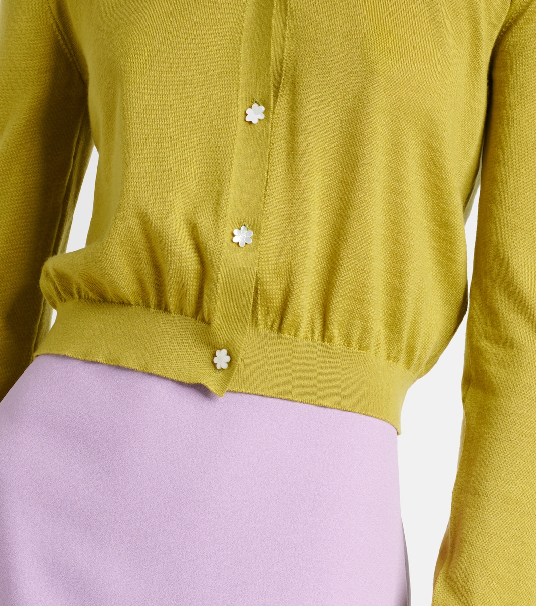 Cardigan in cashmere e seta | Gucci