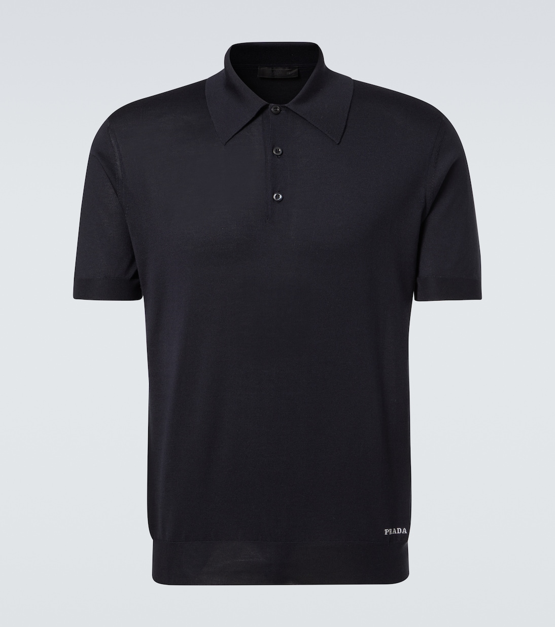 Polo in seta | Prada