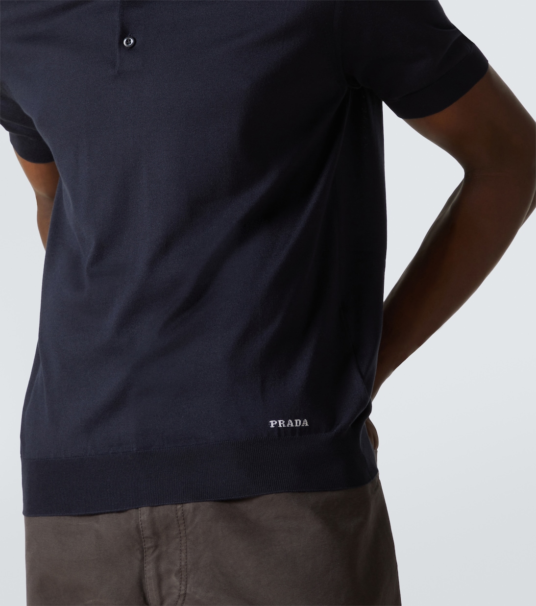 Polo in seta | Prada